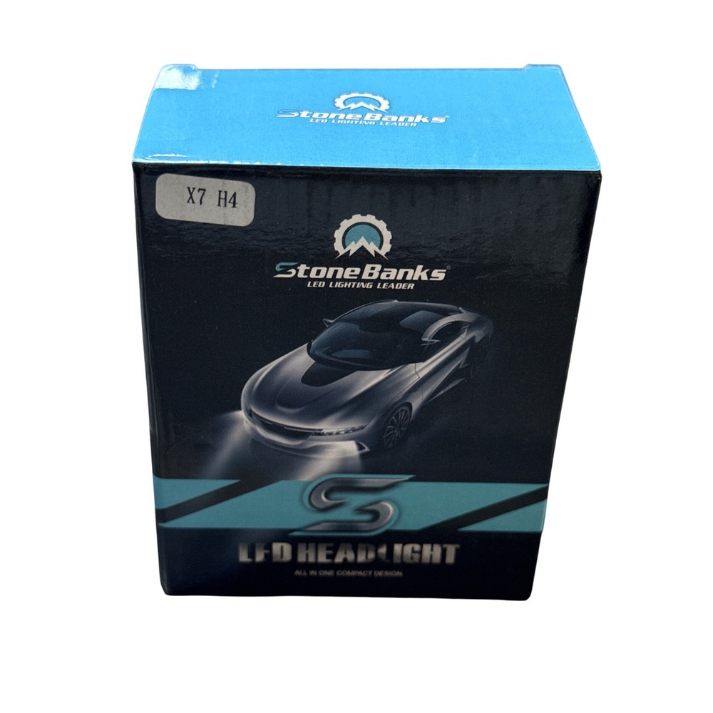 Stone Banks X7 H4 LED Headlight All In One Compact Design Bulb